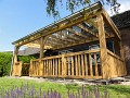 eiken veranda lariks 4 m diep